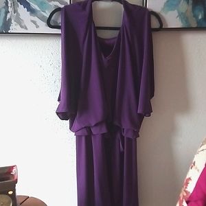 Drop waist knit dress